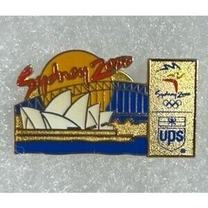 2000 Sydney Olympic Games UPS sponsor Pin